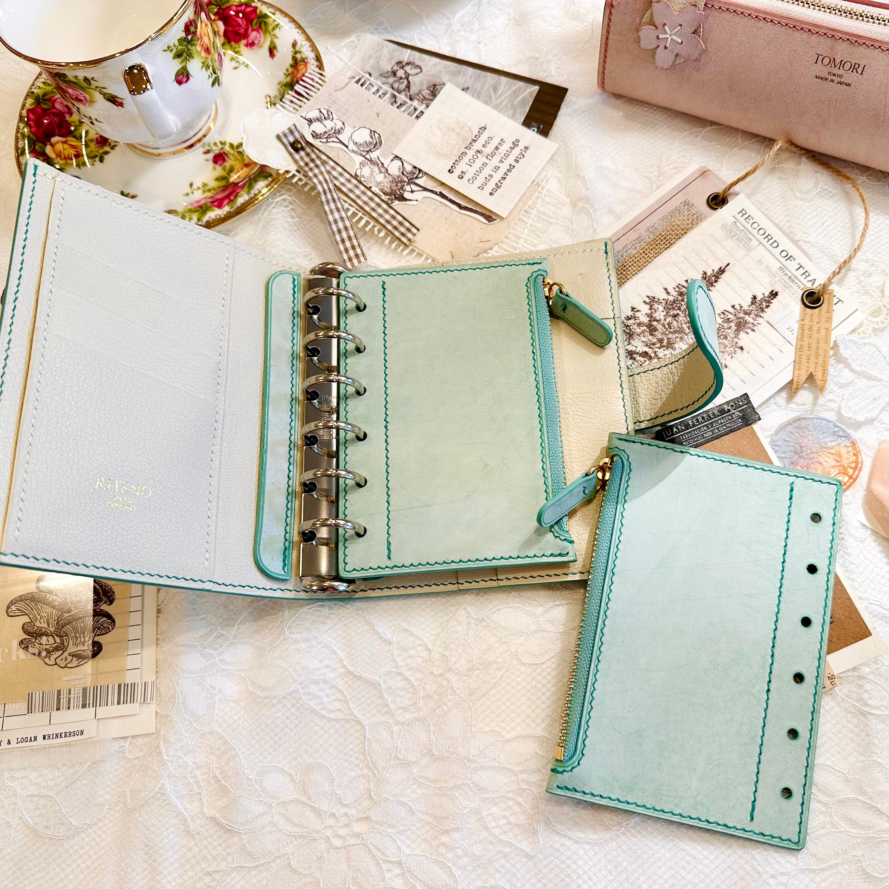 初雪ファスナーポケット